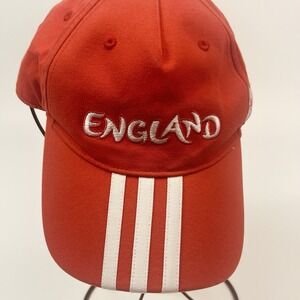 England  Adidas UEFA‎ Euro 2012 Poland Ukraine Football Team Soccer Red Hat Cap